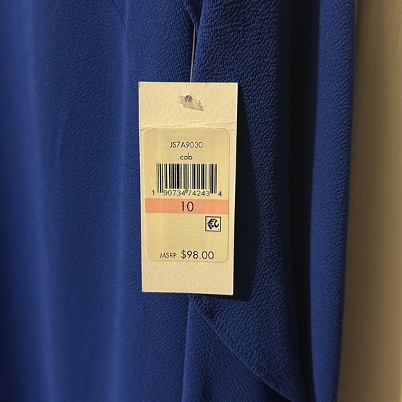 Jessica Simpson Blue Dress (Size 10) - Picture 9 of 9